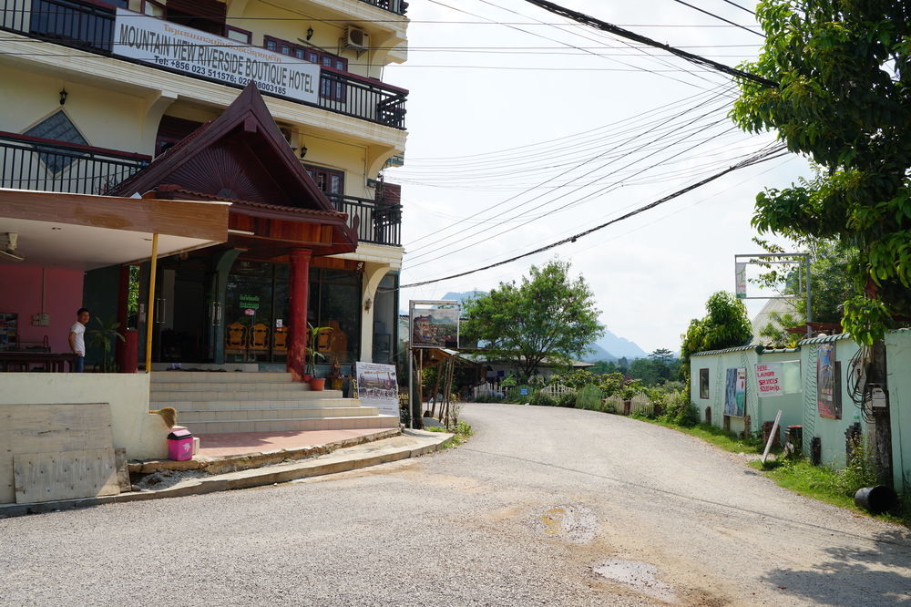 Mountainview Riverside Boutique Hotel Vang Vieng Exteriör bild