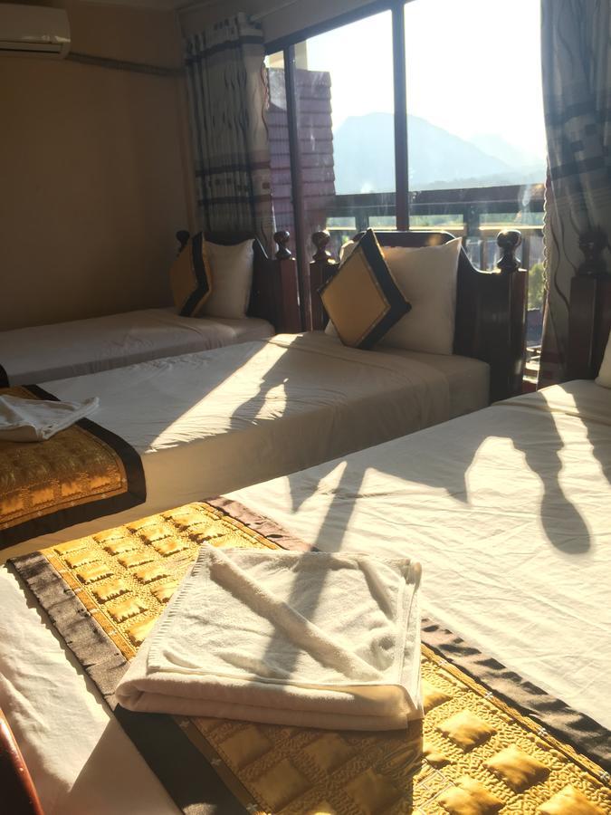 Mountainview Riverside Boutique Hotel Vang Vieng Rum bild