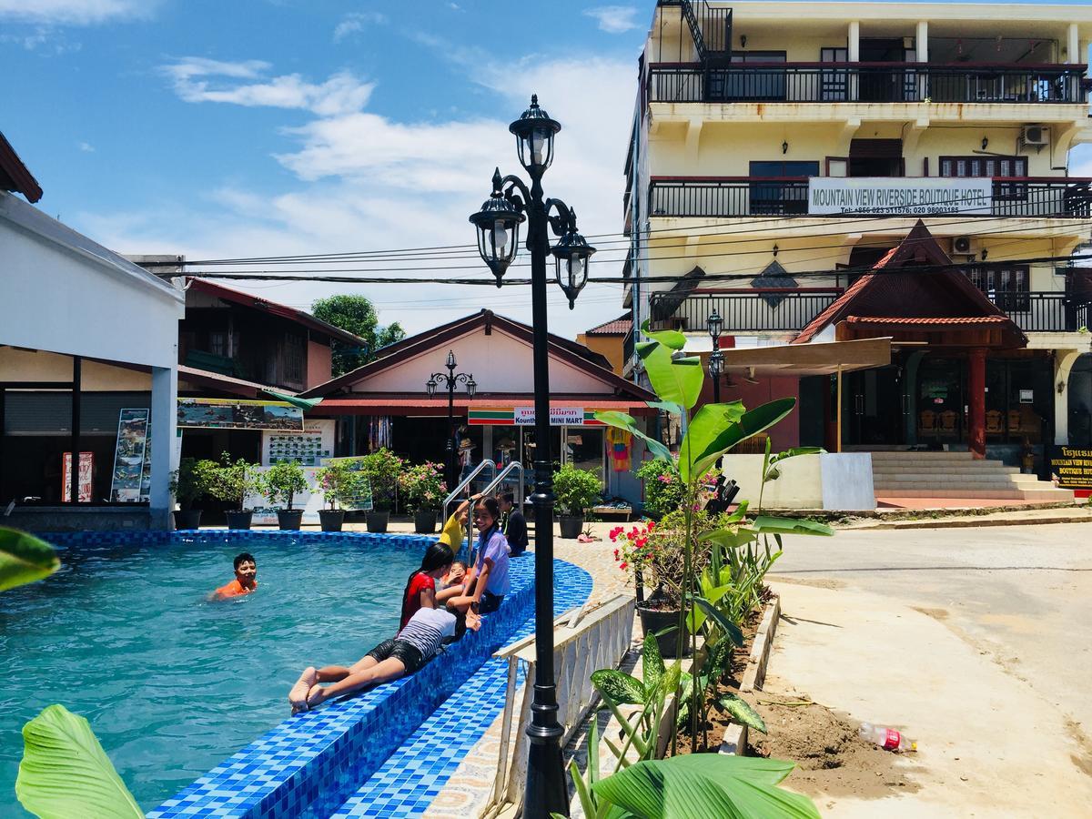 Mountainview Riverside Boutique Hotel Vang Vieng Exteriör bild