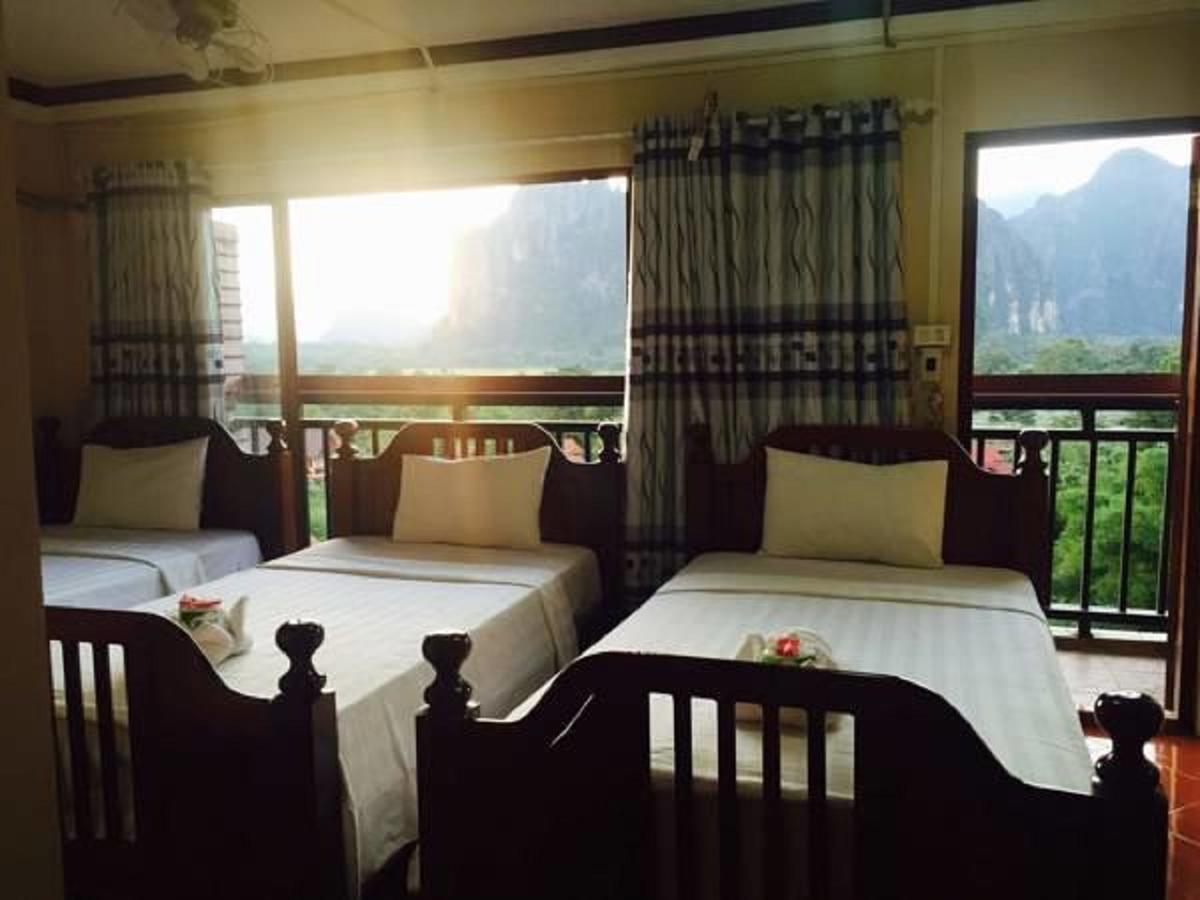 Mountainview Riverside Boutique Hotel Vang Vieng Exteriör bild