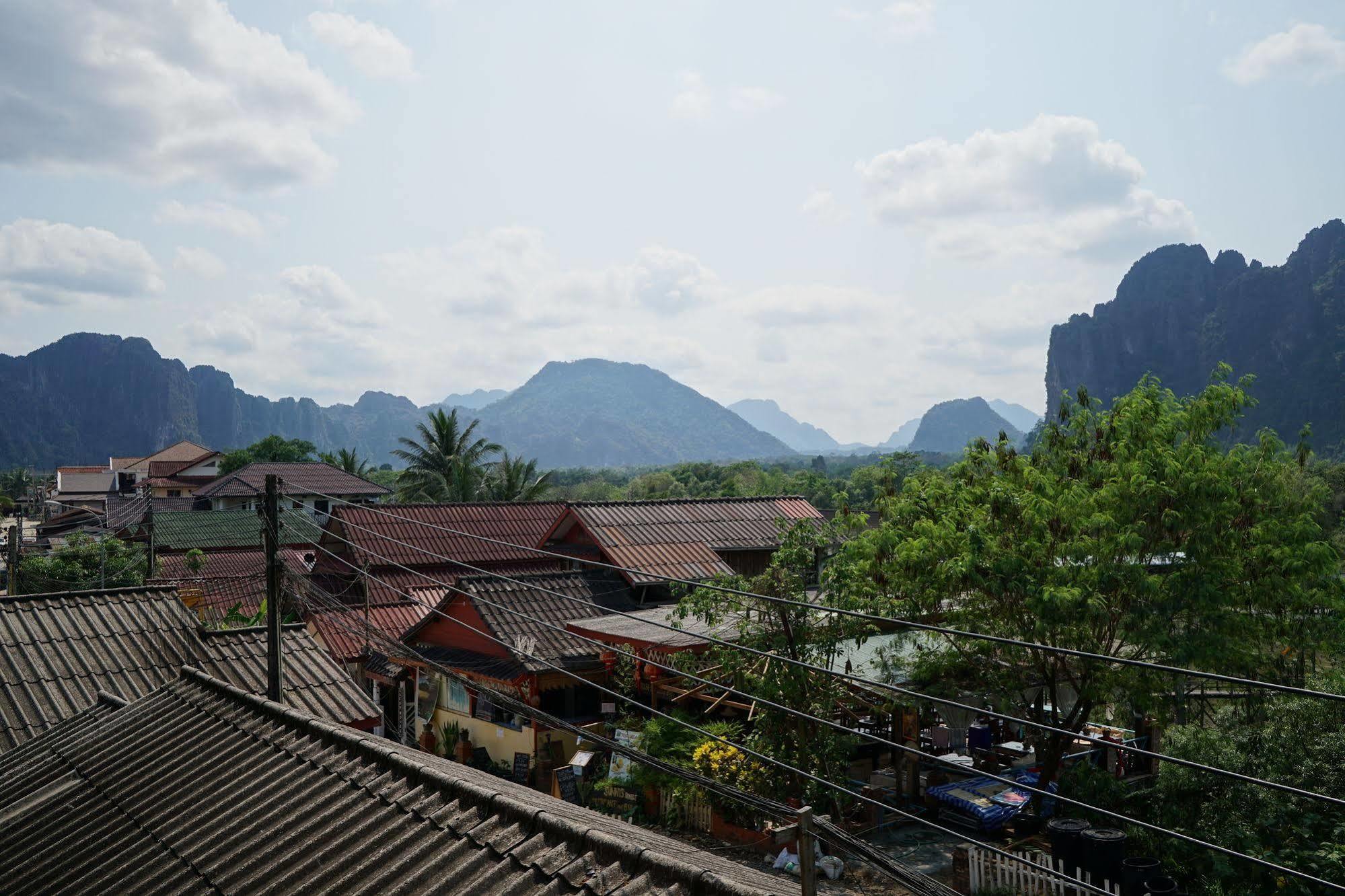 Mountainview Riverside Boutique Hotel Vang Vieng Exteriör bild