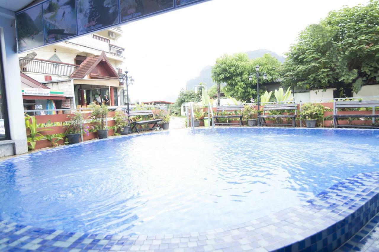 Mountainview Riverside Boutique Hotel Vang Vieng Exteriör bild